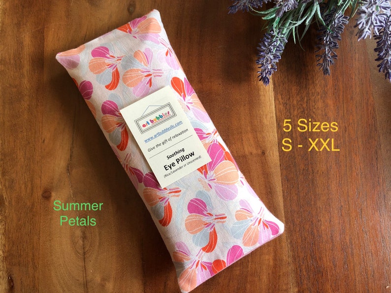 Lavender Heating Pad Hot & Cold Pack Eye Pillow Aromatherapy Etsy