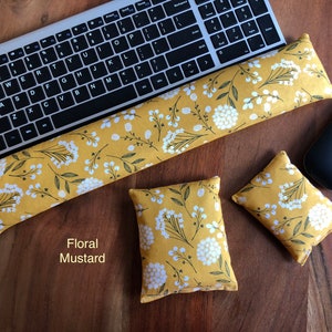 Gift set Keyboard mouse wrist rest ergonomic accessory Mothers Fathers Day coworker teacher new job graduation birthday gift for him her