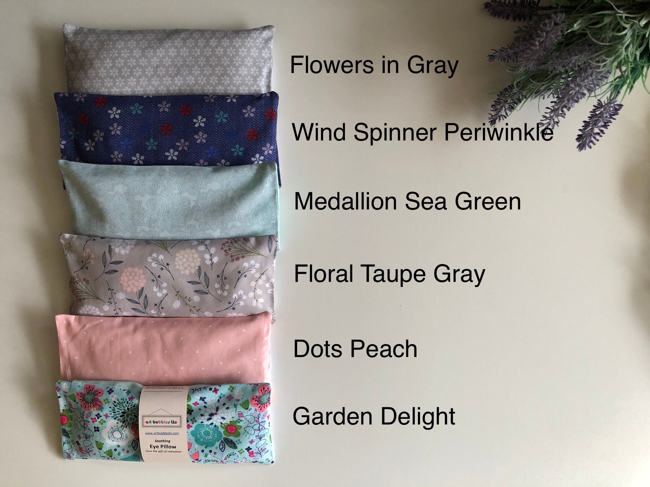 Lavender Heating Pad Hot & Cold Pack Eye Pillow Aromatherapy Etsy