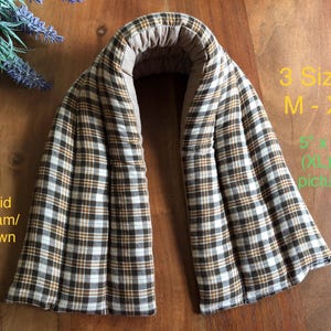 Heated neck wrap Large XL Wide heat pad hot &cold pack lavender Mothers Fathers Day Christmas birthday sympathy gift for him her new mom dad