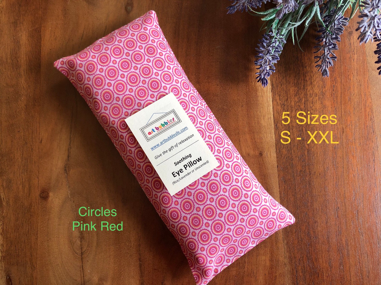 Lavender Heating Pad Hot & Cold Pack Eye Pillow Aromatherapy Etsy