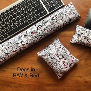 Gift set Keyboard mouse wrist rest ergonomic support Mothers Fathers Day coworker teacher new job graduation birthday gift for him her image 8