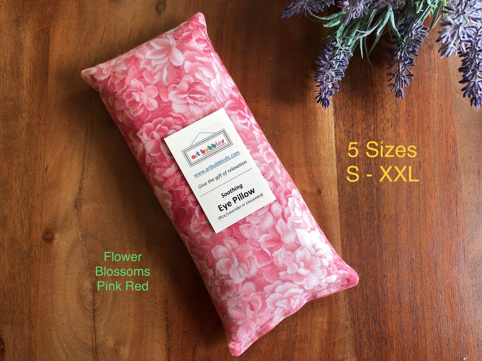 Lavender Heating Pad Hot & Cold Pack Eye Pillow Aromatherapy Etsy