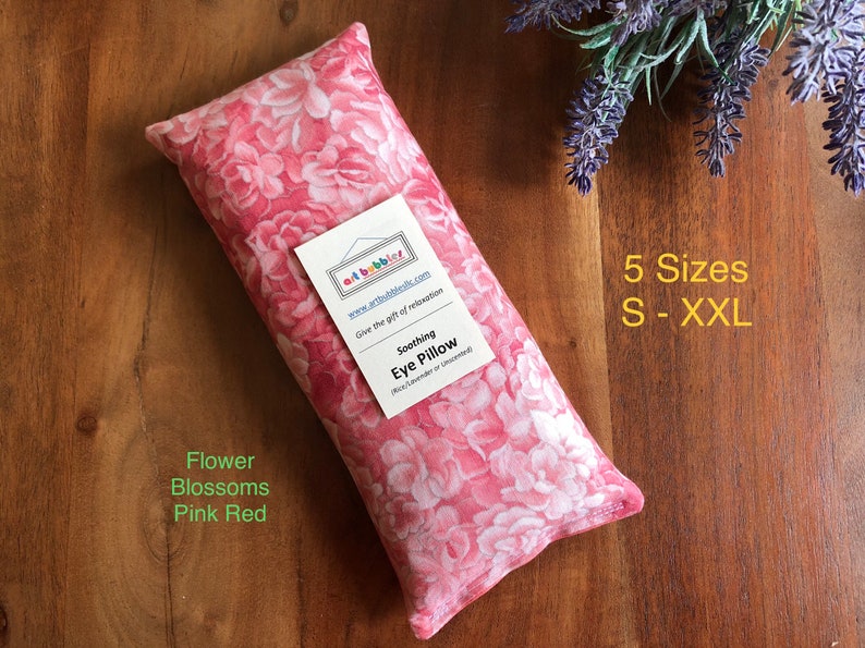 Lavender Heating Pad Hot & Cold Pack Eye Pillow Aromatherapy Etsy