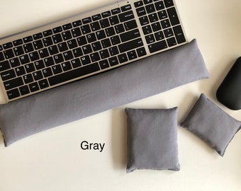 Gift set Keyboard mouse wrist rest ergonomic accessory Mothers Fathers Day coworker teacher new job graduation birthday gift for him her