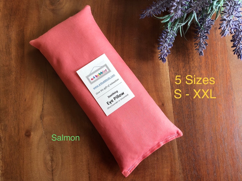 Lavender Heating Pad Hot & Cold Pack Eye Pillow Aromatherapy Etsy