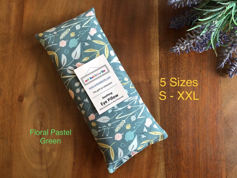 Lavender Heating Pad Hot & Cold Pack Eye Pillow Aromatherapy Etsy