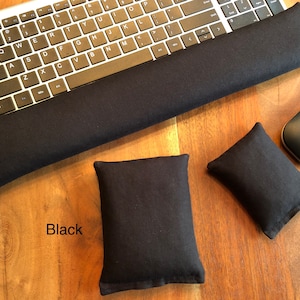 Gift set Keyboard mouse wrist rest ergonomic accessory Mothers Fathers Day coworker teacher new job graduation birthday gift for him her