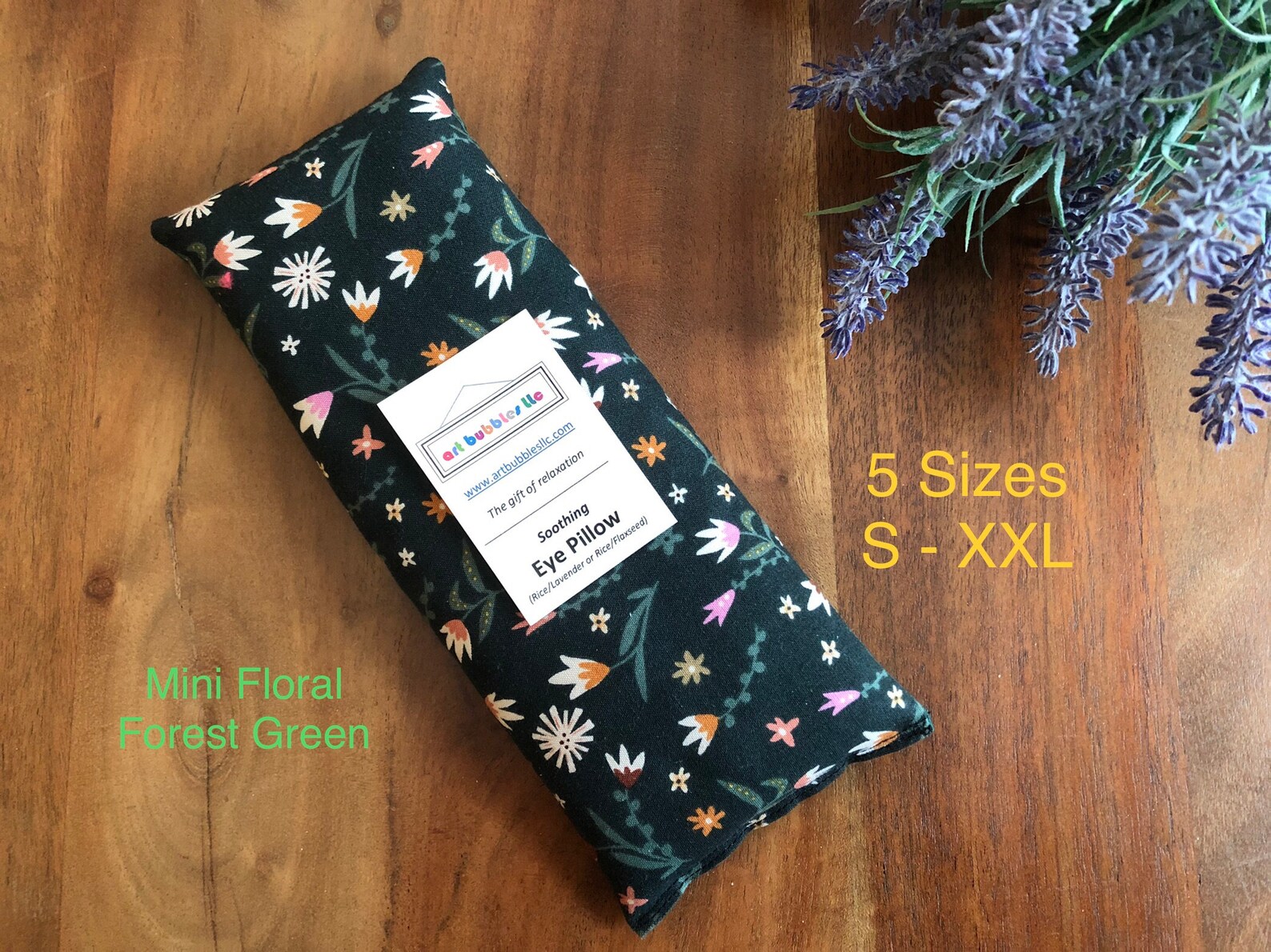 Lavender Heating Pad Hot & Cold Pack Eye Pillow Aromatherapy Etsy