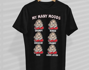 Disney Mens T-Shirt Im Grumpy Vintage Look