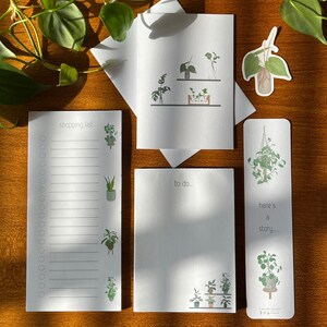 Banksia Magnetic Shopping / Grocery List Recycled Paper Ready to Ship Plant Flower Lover Gift image 10