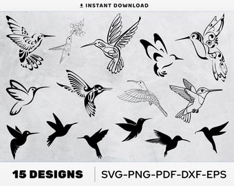 Download Hummingbird Svg Etsy