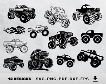 Free Free 334 Shark Monster Truck Svg SVG PNG EPS DXF File