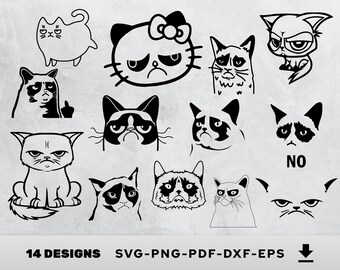Download Angry Cat Svg Etsy PSD Mockup Templates