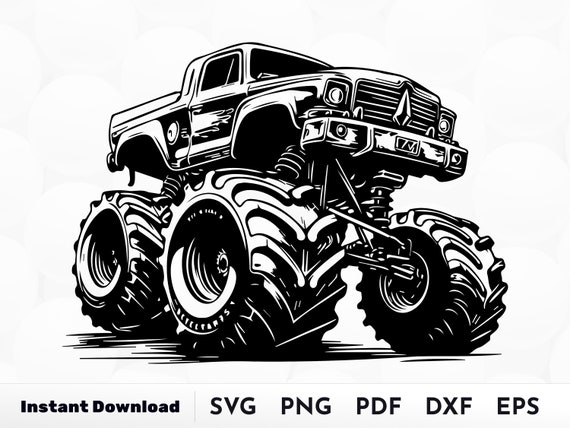 Cartoon Monster Truck Royalty Free SVG, Cliparts, Vectors, and Stock  Illustration. Image 19138868.