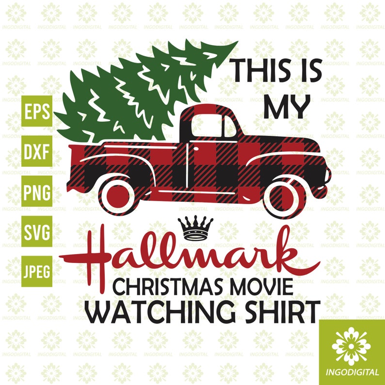 hallmark watching shirt svg free
