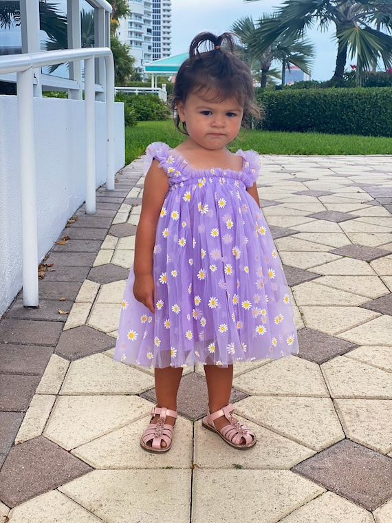 Baby Tulle Dress Purple Tulle Dress 