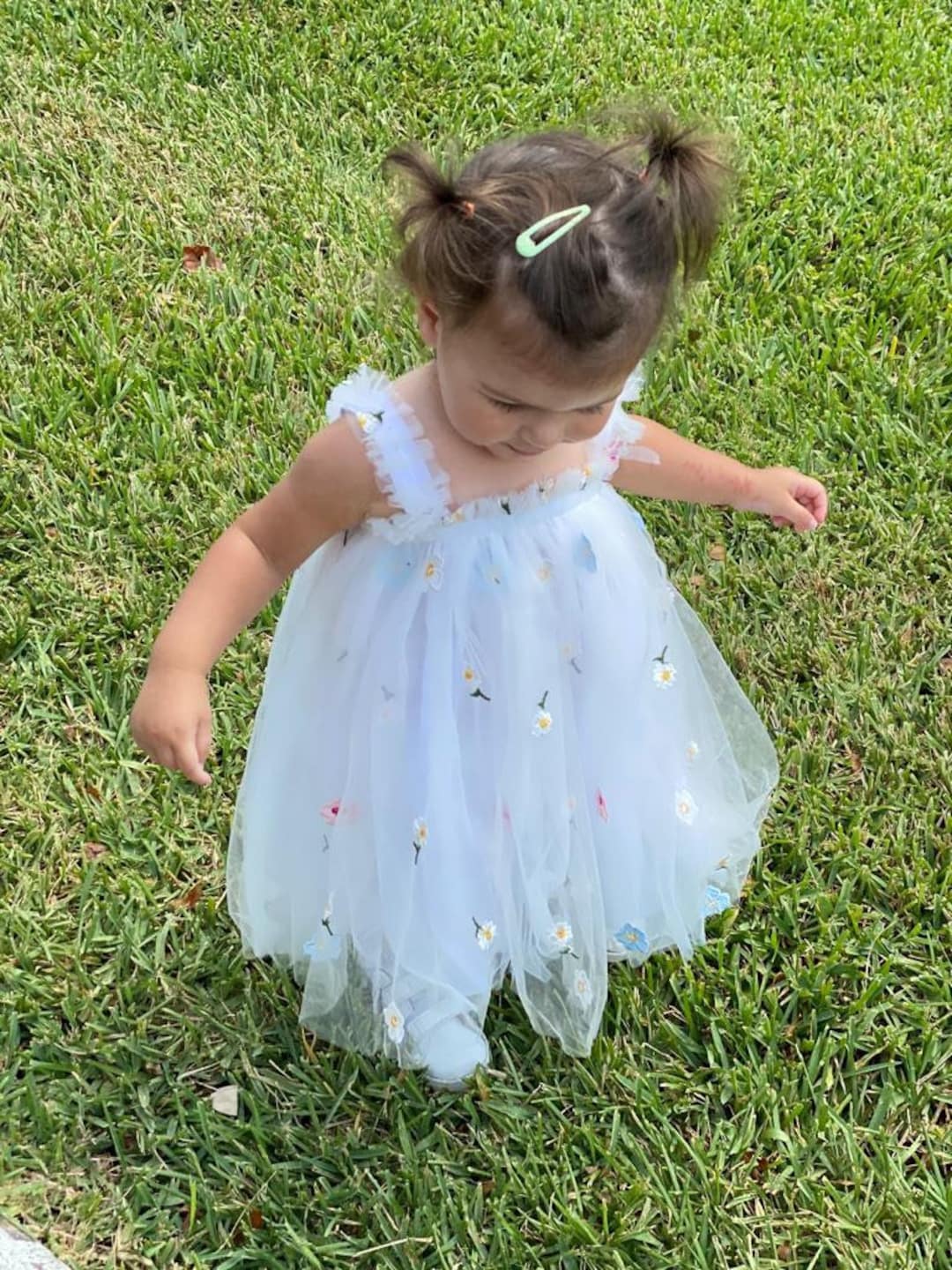 White Tulle Dress Baby Girl Tulle Dress Toddler Baby Tulle Etsy