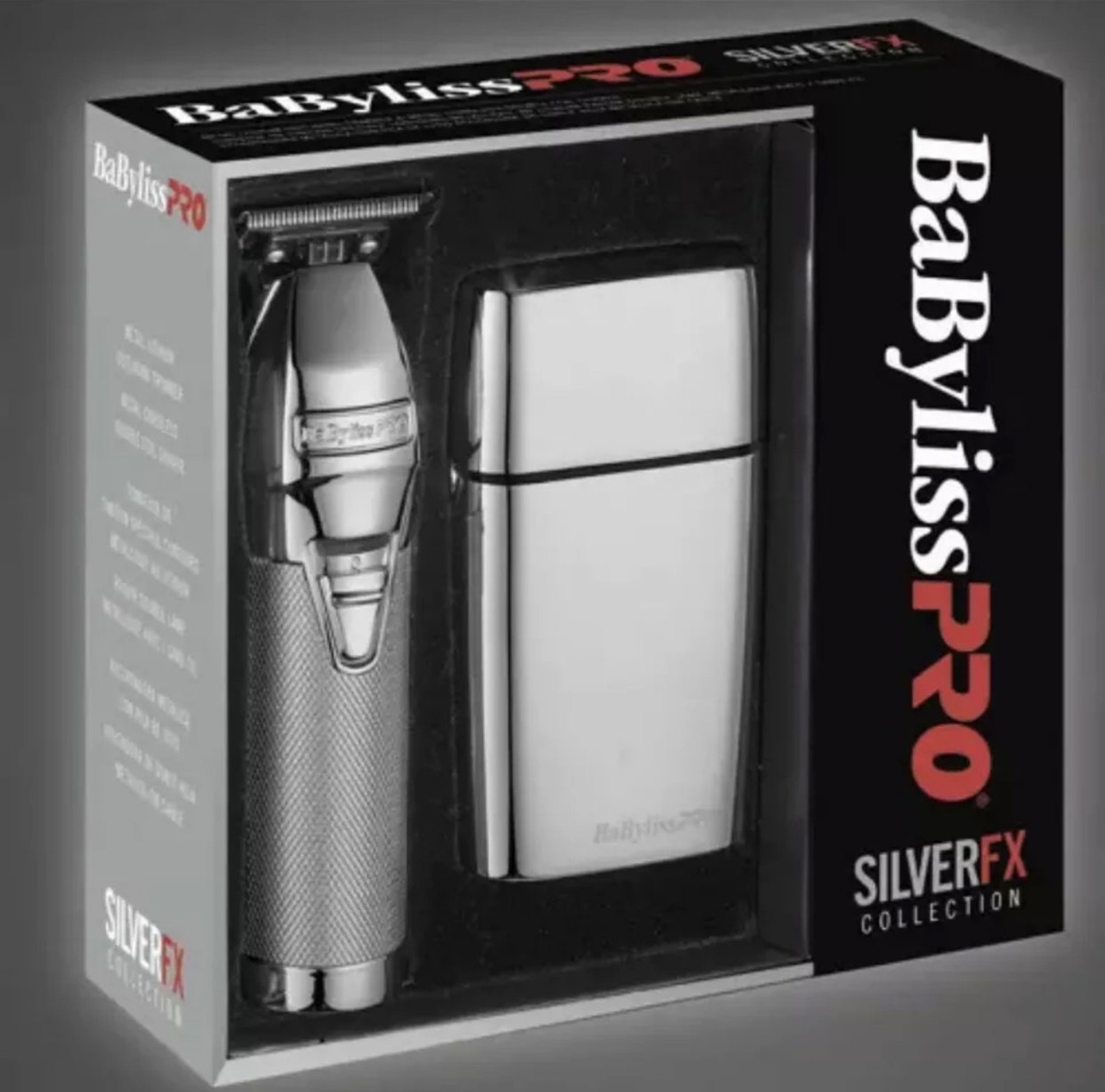 BaByliss Pro Silver FX Collection Outliner & Double Foil Etsy