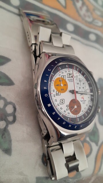 Limited Edition SWATCH IRONY CHRONO for 2000 Sydney Olympics
