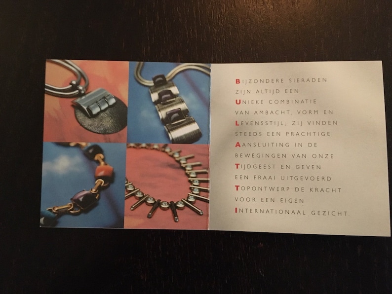 Bulatti Necklace From 1980s