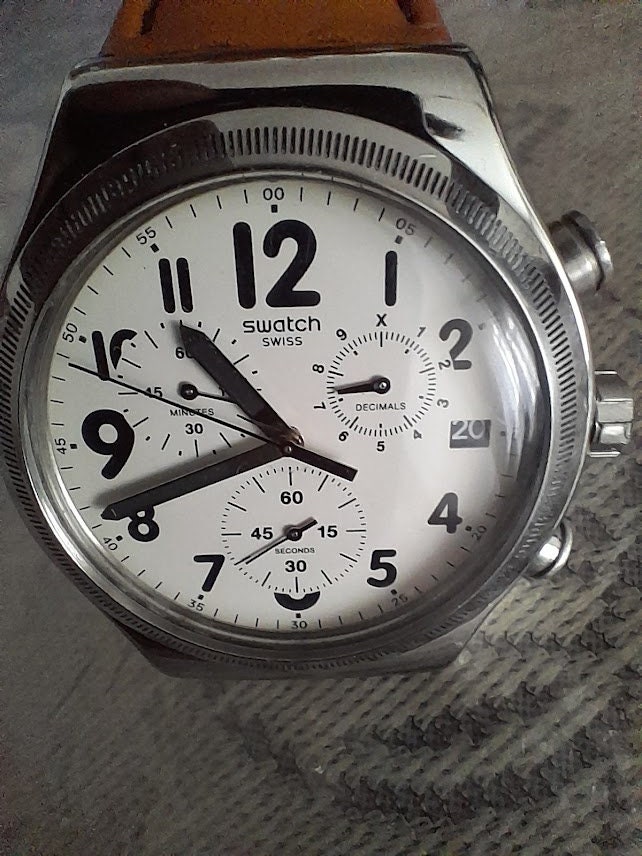 Swatch 2025 irony leather