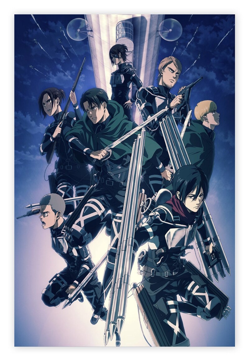 Attack on Titan Final Season 2020 posterTV anime | Etsy