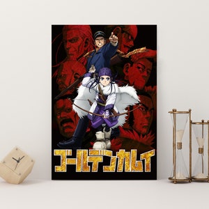 Golden Kamuy Print Poster Asirpa Sugimoto Saichi Etsy Golden Kamuy Print Poster Asirpa Sugimoto Saichi Etsy