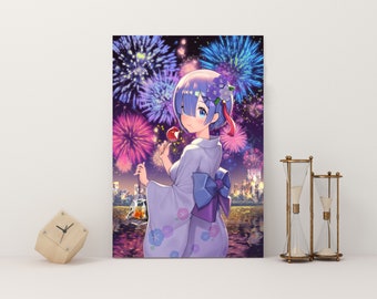 Anime Re Zero Rem Ram Wall Scroll Poster Art Home Decor Otaku Gift 40*55cm#P-1 Anime Re Zero Rem Ram Wall Scroll Poster Art Home Decor Otaku Gift 40*55cm#P-1