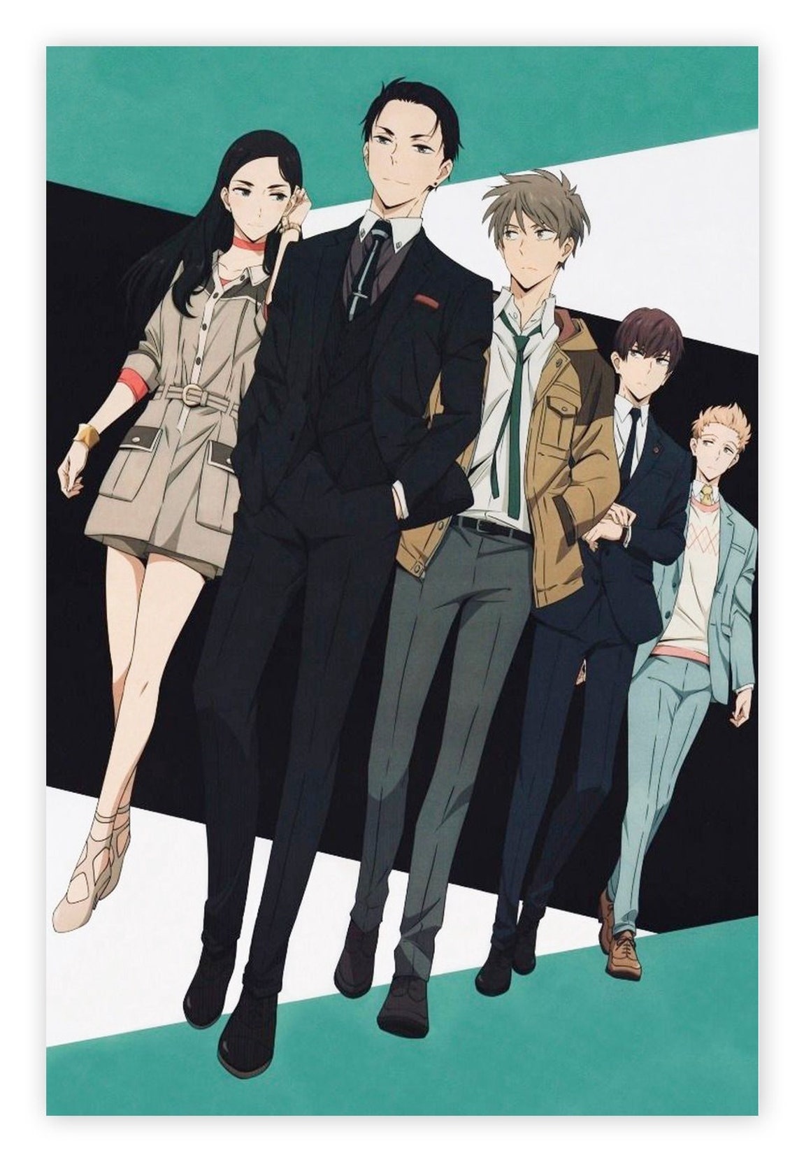 The Millionaire Detective Anime Poster Print Canvas Poster - Etsy
