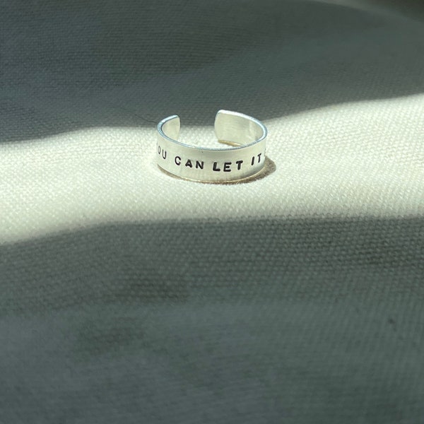 HS Ring “You Can Let It Go” - Adjustable