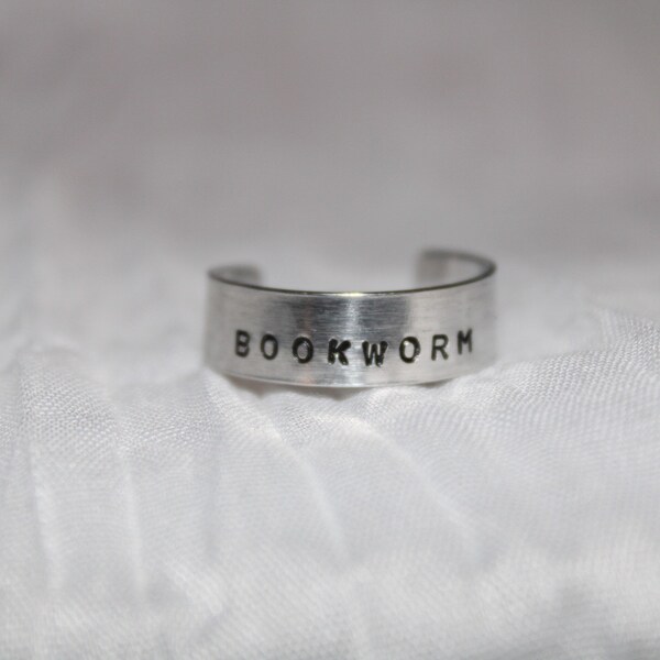 Bookworm Ring - Adjustable