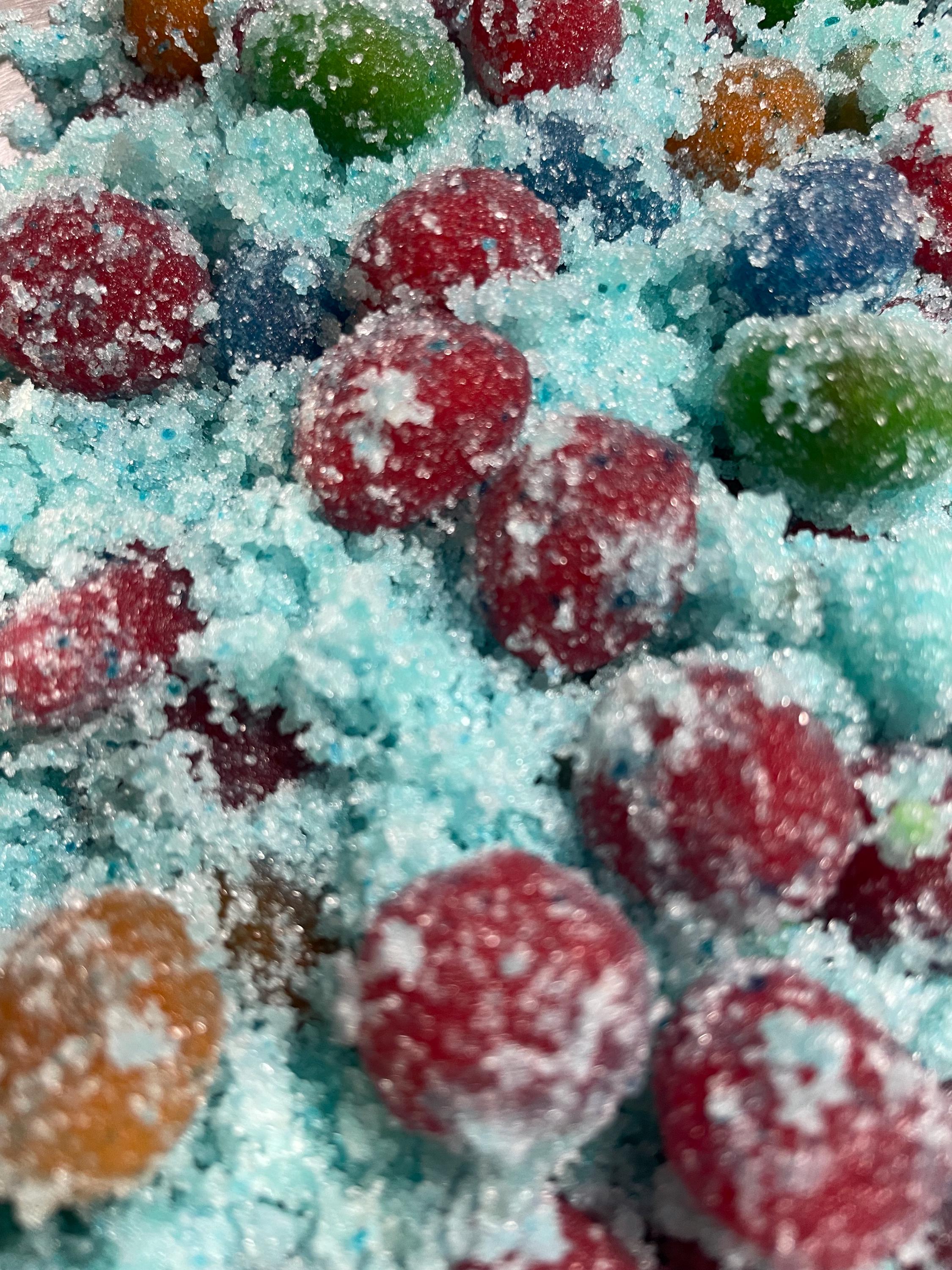 Super Sour Gushers Candy - 8 Oz Blue Raspberry or Cherry Flavored - Etsy