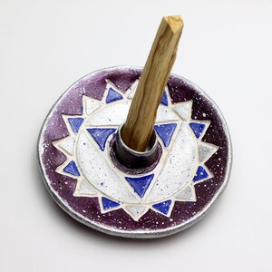 Ceramic Palo Santo Holder: 3-in-1 Incense Burner
