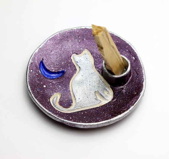Brûle-encens En Bois En Forme De Chat – Style Ethnique, Idéal Pour Les Encens Bâtonnets, Neuf En Emballage