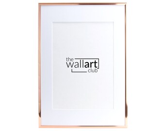 Download Rose Gold Frame Etsy