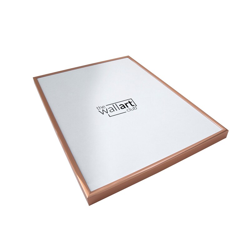 Thin Rose Gold Photo Frame Copper Colour Picture Frames in Etsy