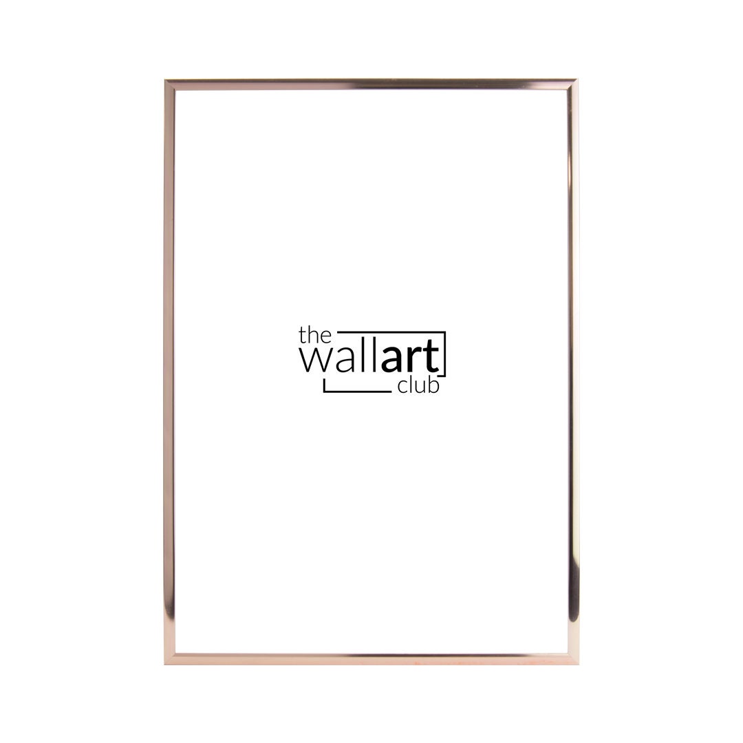 Thin Rose Gold Photo Frame Copper Colour Picture Frames in Sizes