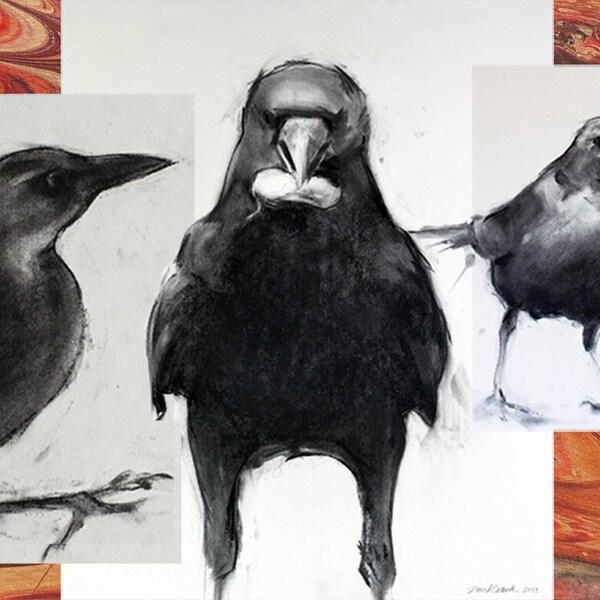 Crows etsy