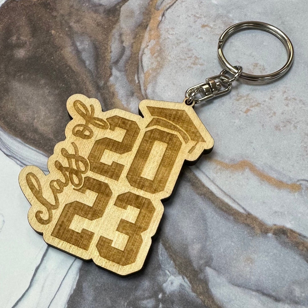Class of 2023 Keyring Teacher Pupil Gift Wooden - Class End of Term ...