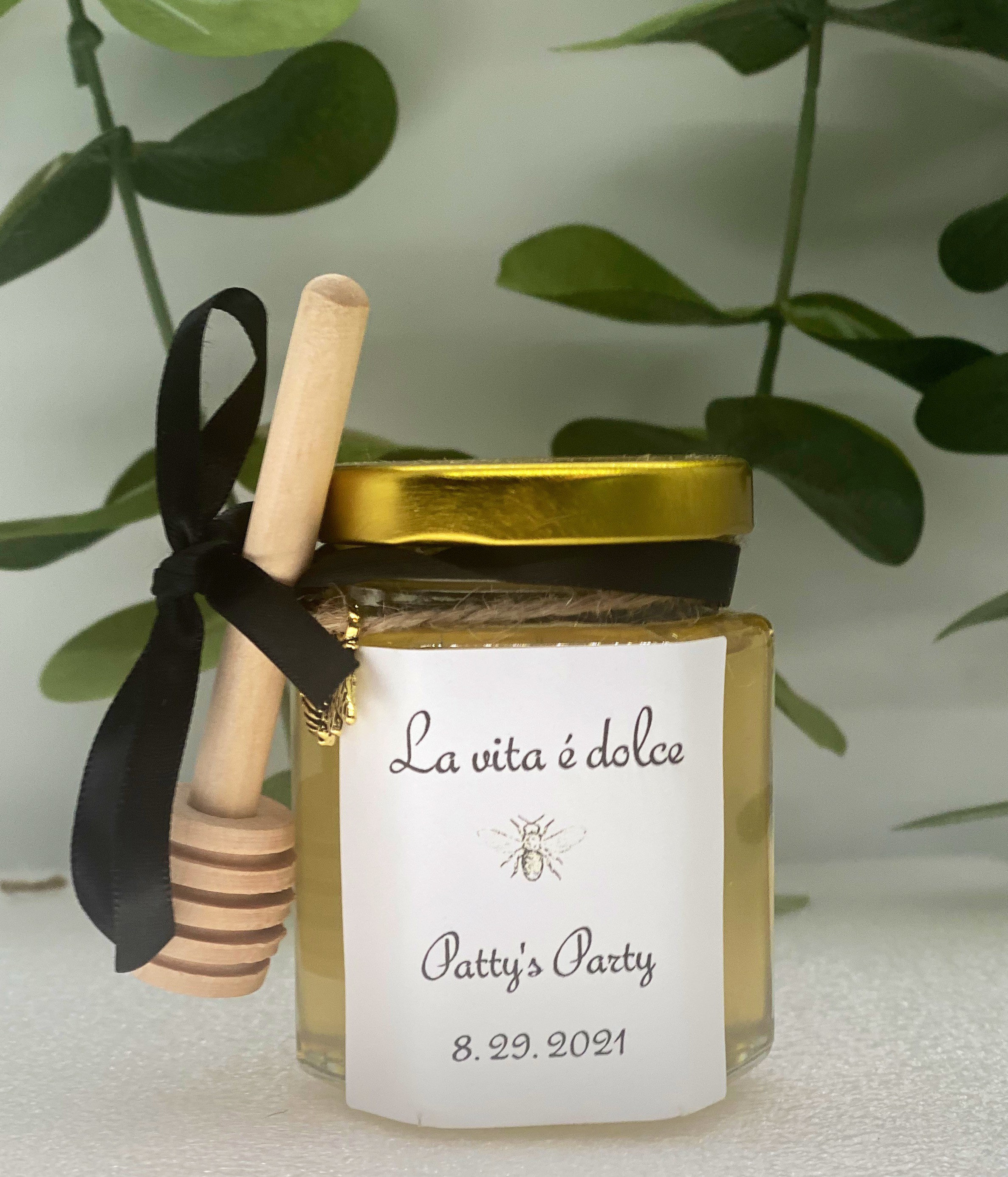 Custom Honey Jars Etsy