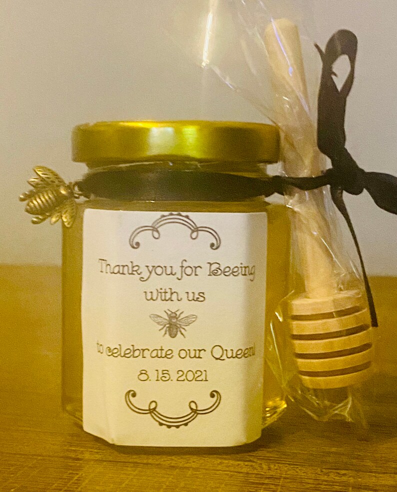 Custom Honey Jars Etsy