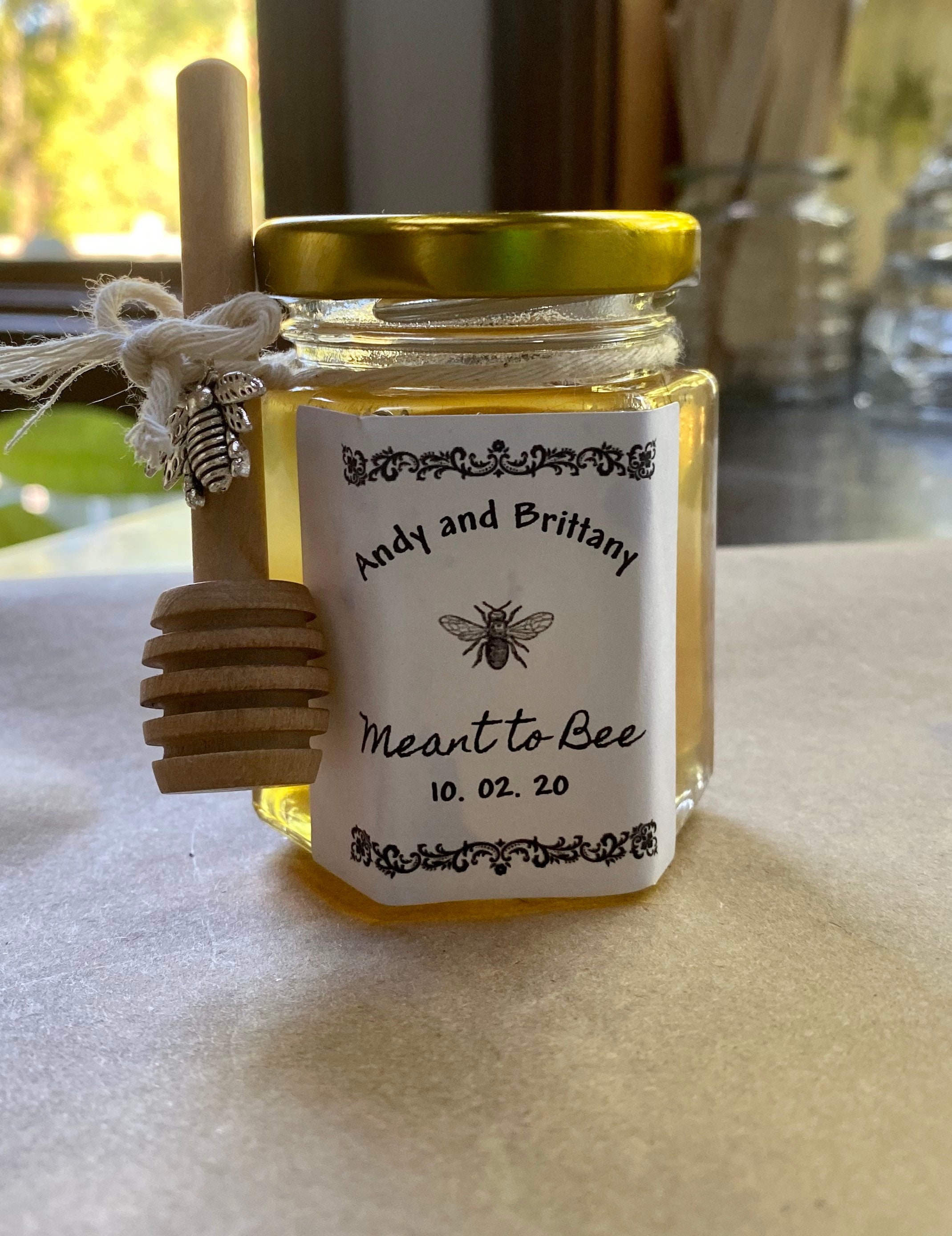 Custom Honey Jars Etsy