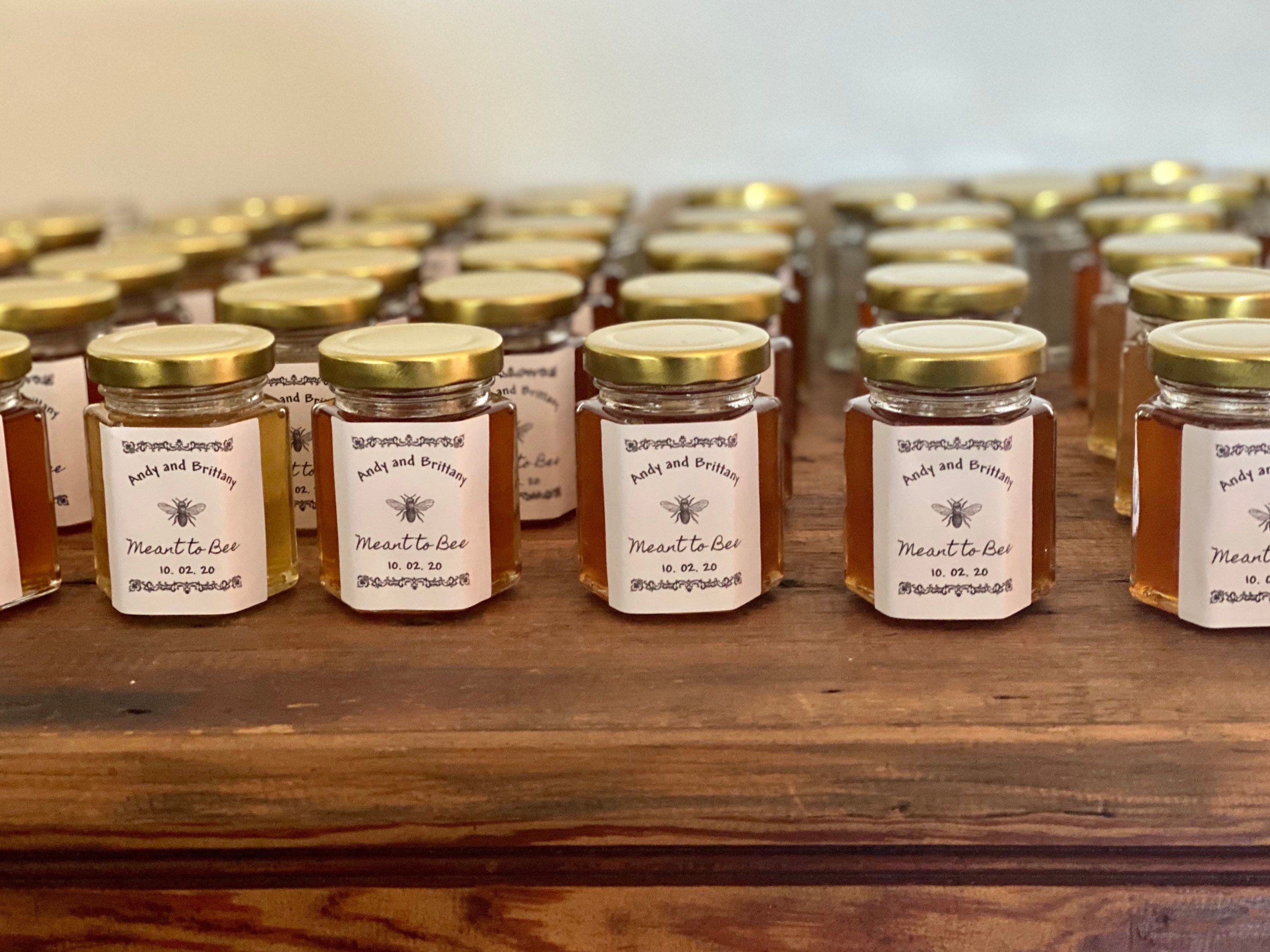 Custom Honey Jars Etsy