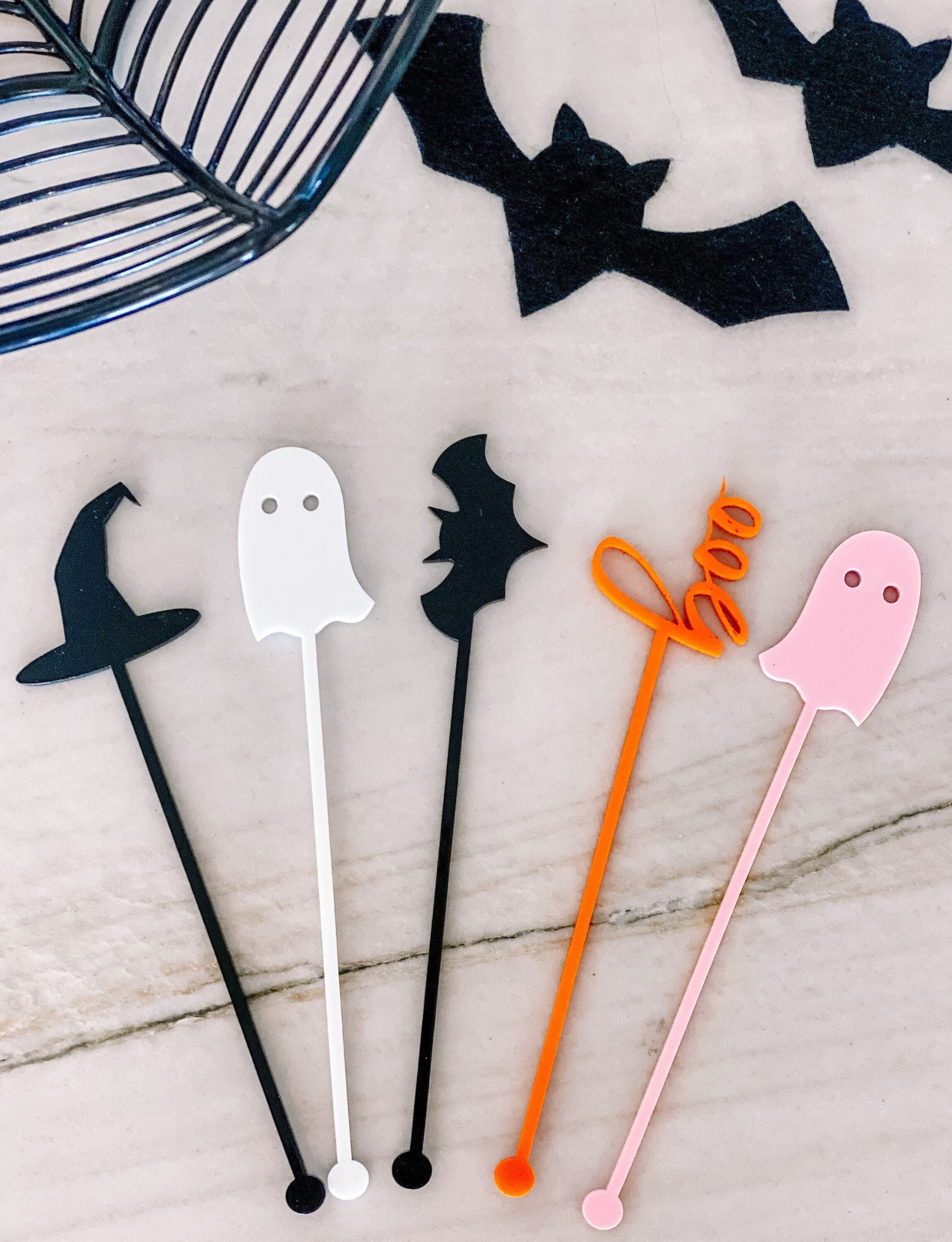 Halloween Drink Stir Stick SVG