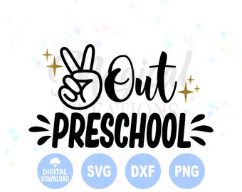 Free Free 281 Peace Out Kindergarten Shirt Svg SVG PNG EPS DXF File