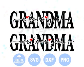 Download Grandma Love Svg Etsy