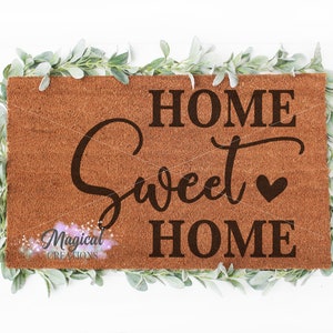 Home Sweet Home svg, Hello Doormat svg, Welcome svg, Doormat svg, Front Door sign svg, Greeting svg, Home Decor svg, Welcome Mat
