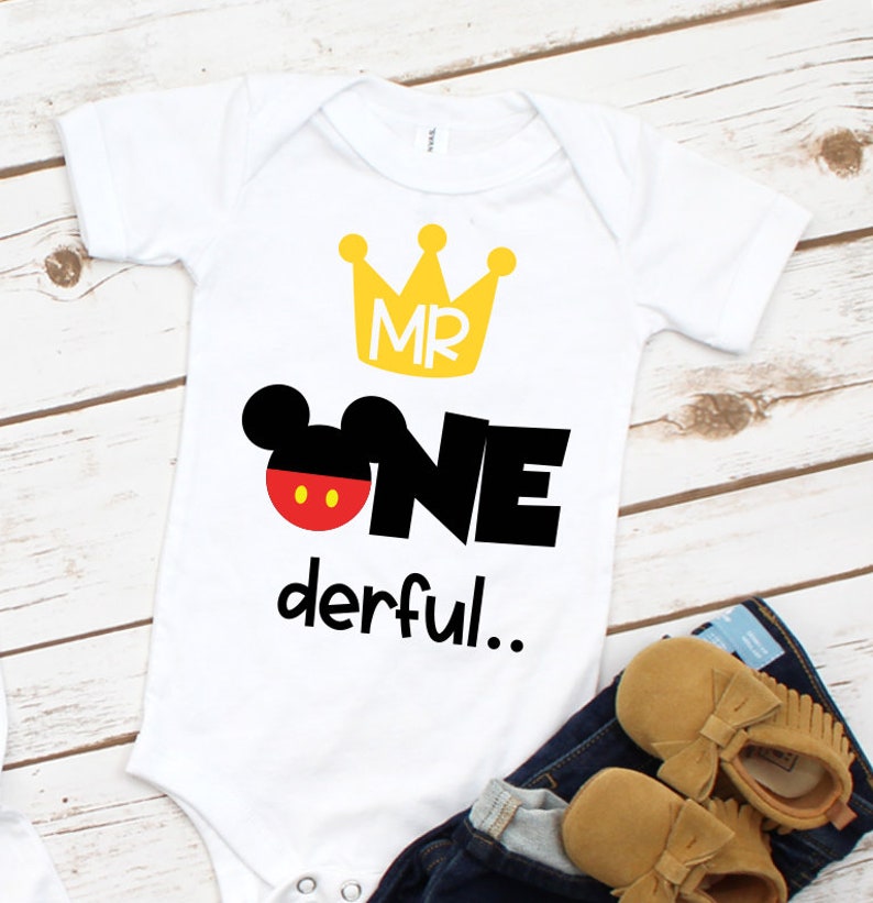 Download Mr One derful Mickey svg Mickey 1st Birthday svg My 1st | Etsy
