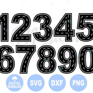 Wegnummer svg, Wegnummer 0-9 svg, Verjaardag svg, Nummer svg, Nummer 0-9 svg, Instant Download